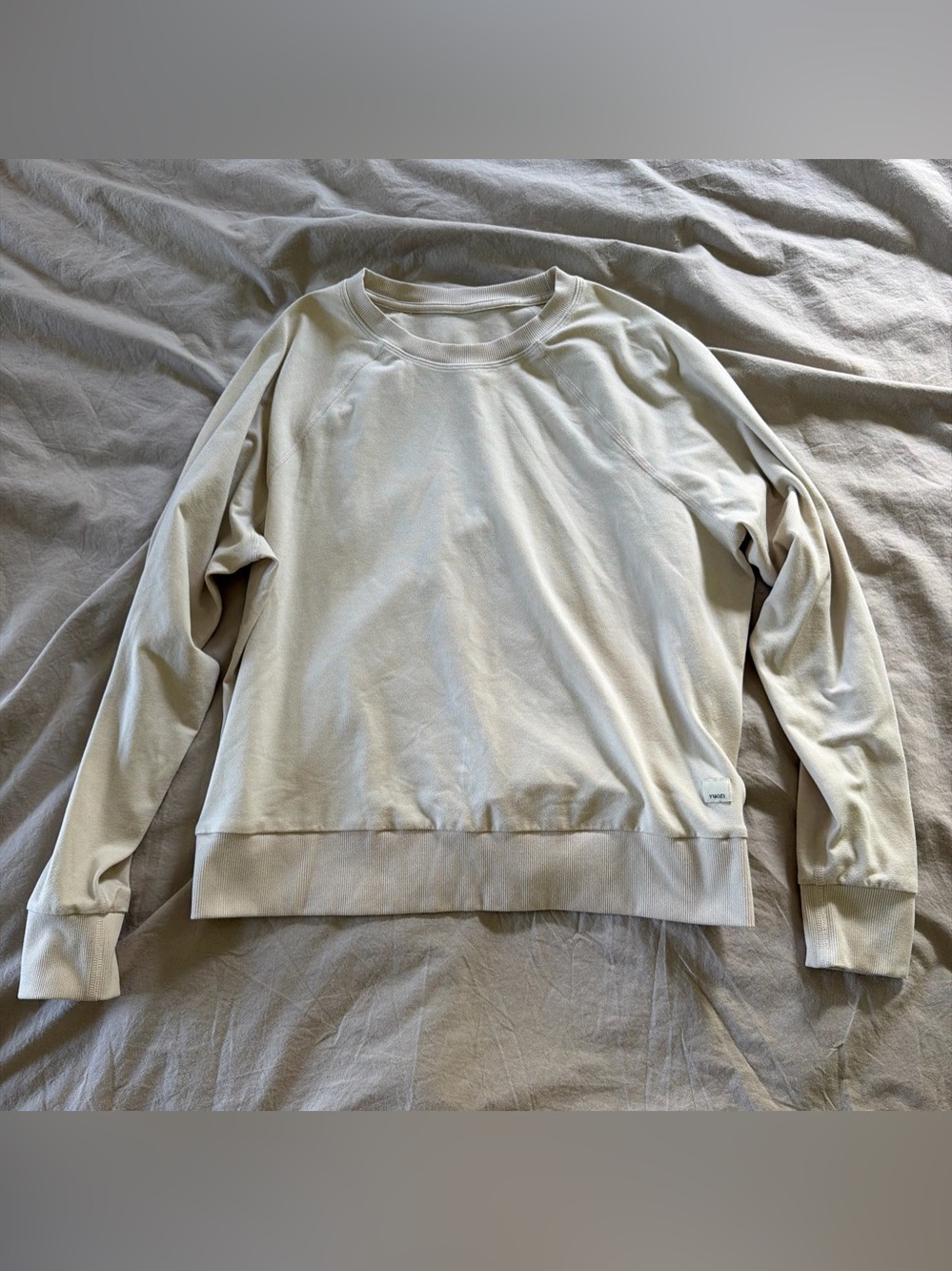 Women’s Crewneck Sweatshirt in cream